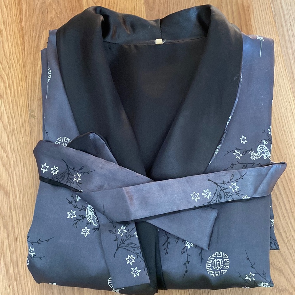 Gown wrapped.